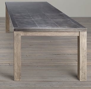 Parsons Railroad Tie dining table